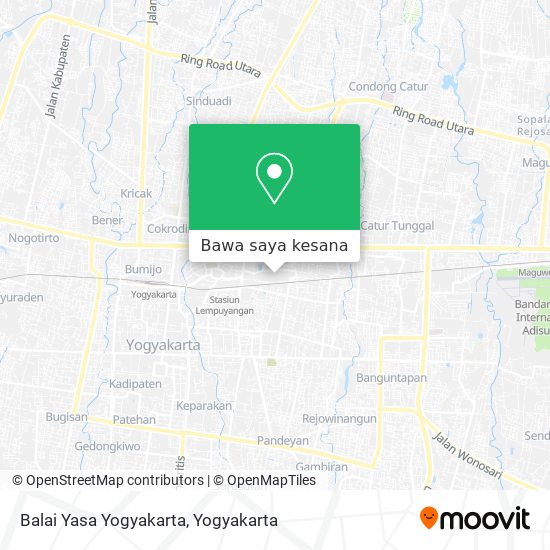 Peta Balai Yasa Yogyakarta