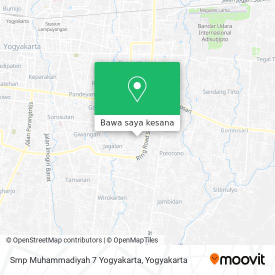 Peta Smp Muhammadiyah 7 Yogyakarta