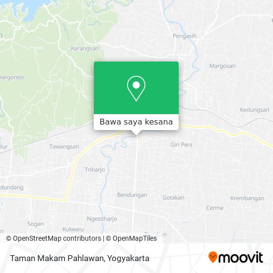 Peta Taman Makam Pahlawan