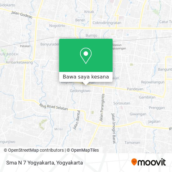 Peta Sma N 7 Yogyakarta