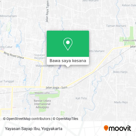 Peta Yayasan Sayap Ibu