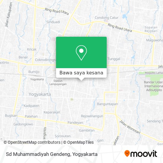 Peta Sd Muhammadiyah Gendeng