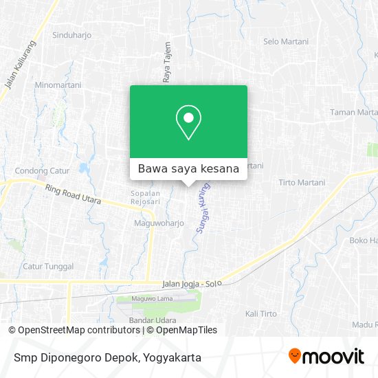 Peta Smp Diponegoro Depok