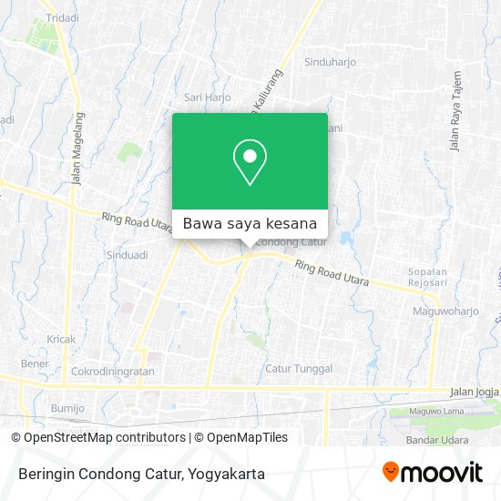 Peta Beringin Condong Catur