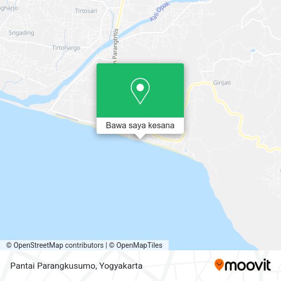 Peta Pantai Parangkusumo