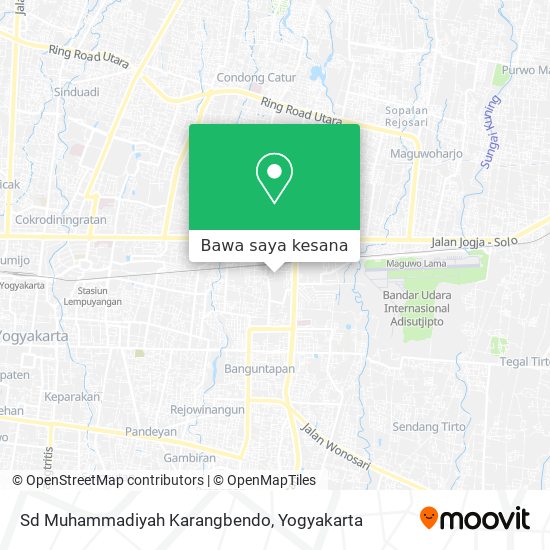 Peta Sd Muhammadiyah Karangbendo