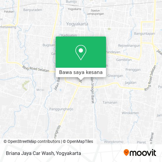 Peta Briana Jaya Car Wash