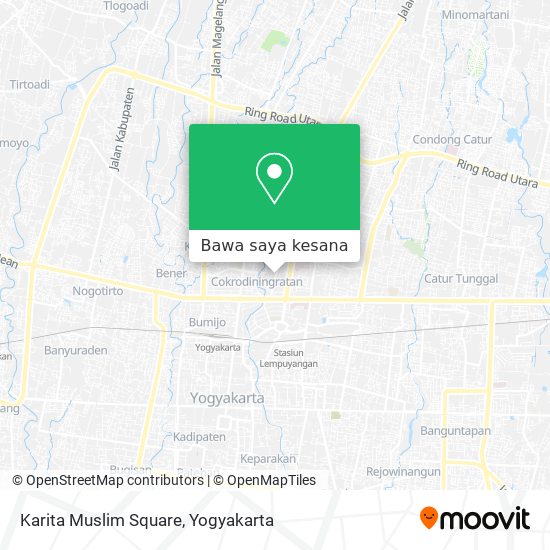 Peta Karita Muslim Square