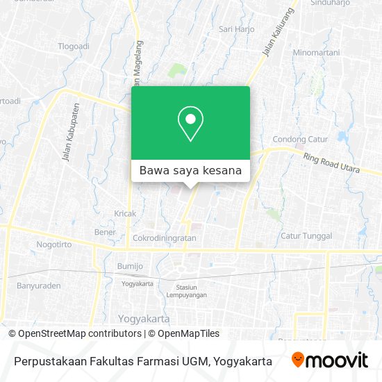 Peta Perpustakaan Fakultas Farmasi UGM