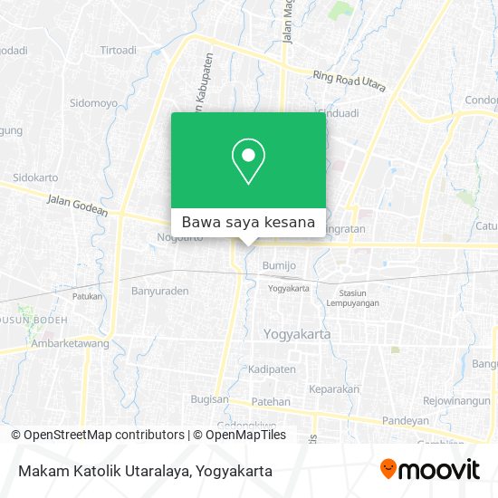 Peta Makam Katolik Utaralaya