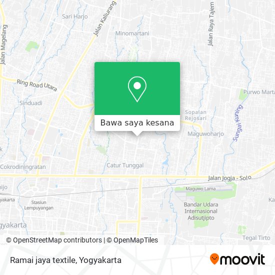 Cara Ke Ramai Jaya Textile Di Kota Yogyakarta Menggunakan Bis Moovit