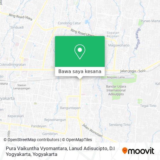 Peta Pura Vaikuntha Vyomantara, Lanud Adisucipto, D.I Yogyakarta