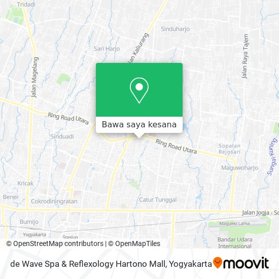 Peta de Wave Spa & Reflexology Hartono Mall