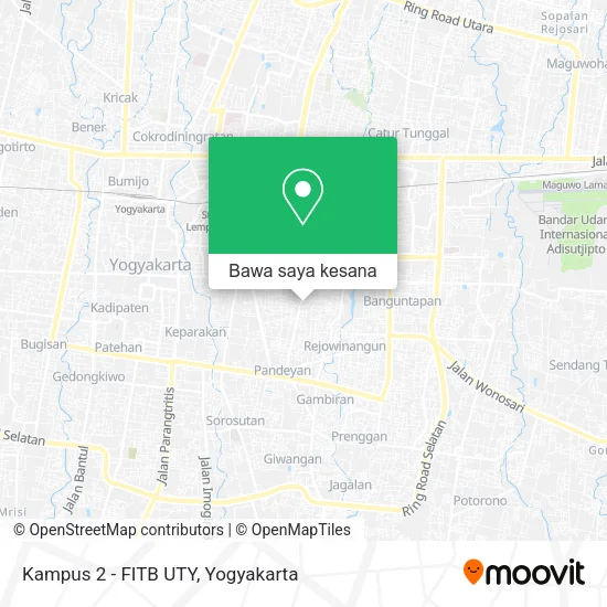 Peta Kampus 2 - FITB UTY