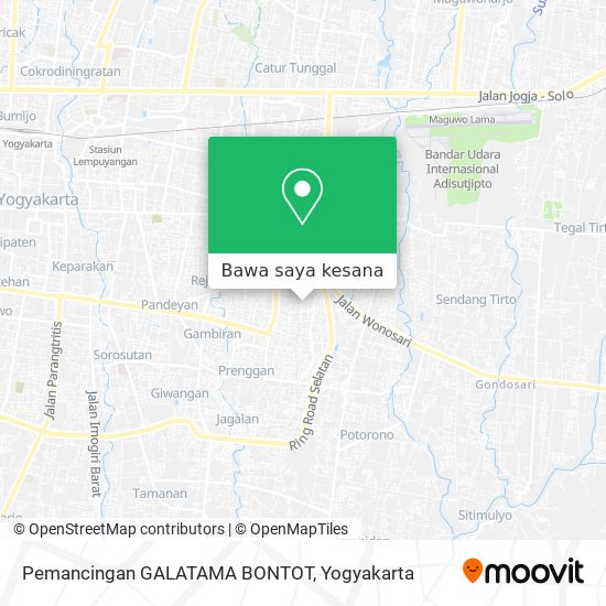 Peta Pemancingan GALATAMA BONTOT