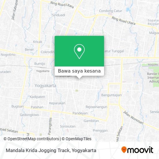 Peta Mandala Krida Jogging Track