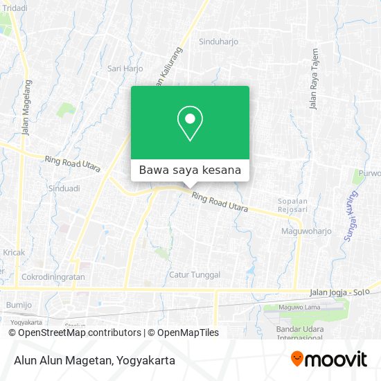 Peta Alun Alun Magetan