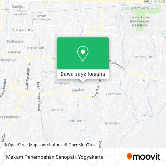 Peta Makam Panembahan Senopati