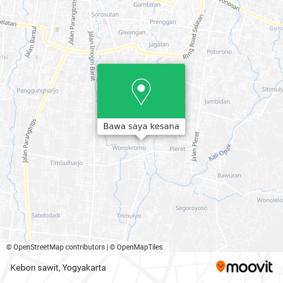 Peta Kebon sawit