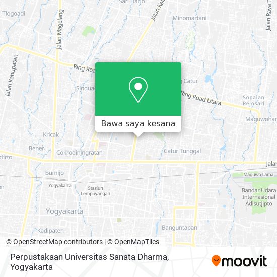 Peta Perpustakaan Universitas Sanata Dharma