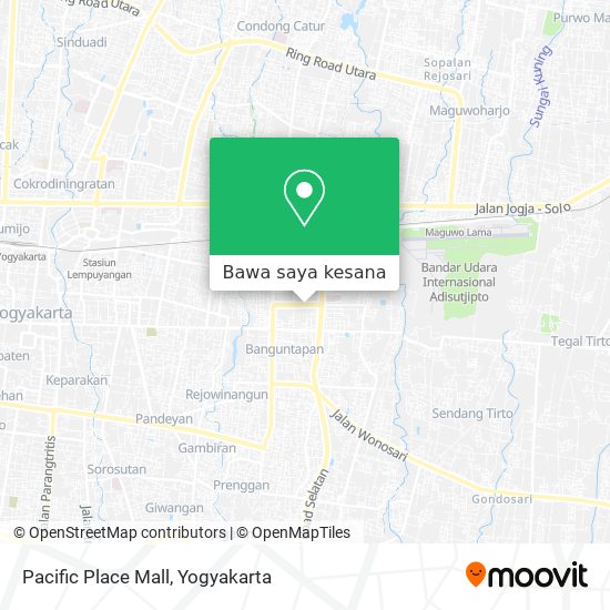 Peta Pacific Place Mall
