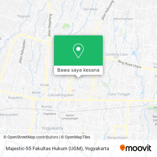 Peta Majestic-55 Fakultas Hukum (UGM)