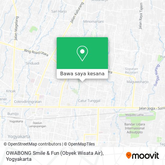 Peta OWABONG  Smile & Fun  (Obyek Wisata Air)