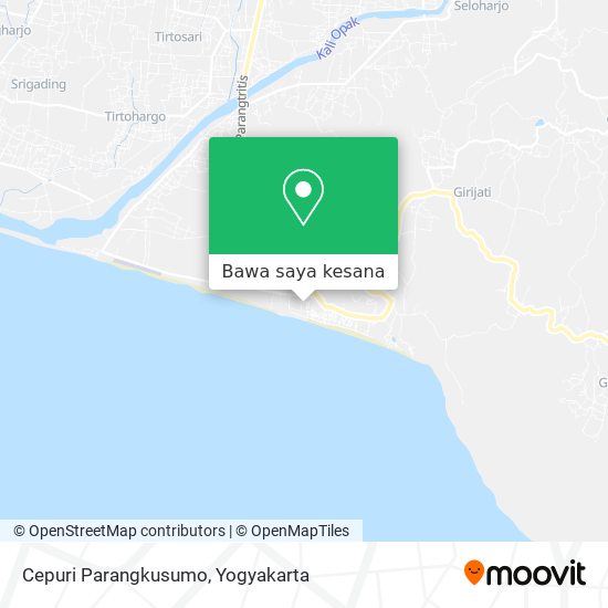 Peta Cepuri Parangkusumo