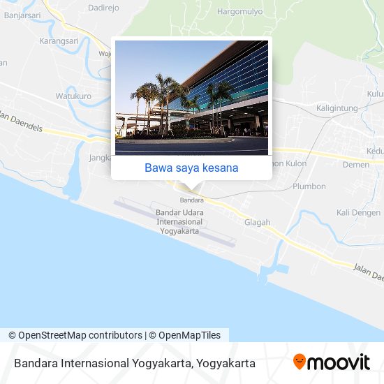 Peta Bandara Internasional Yogyakarta