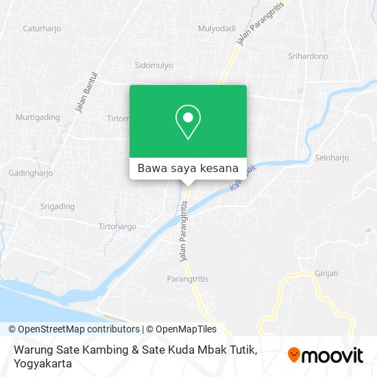 Peta Warung Sate Kambing & Sate Kuda Mbak Tutik