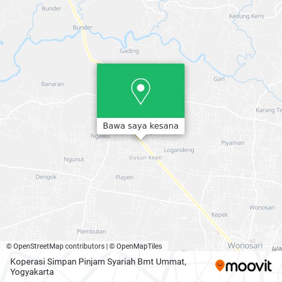 Peta Koperasi Simpan Pinjam Syariah Bmt Ummat