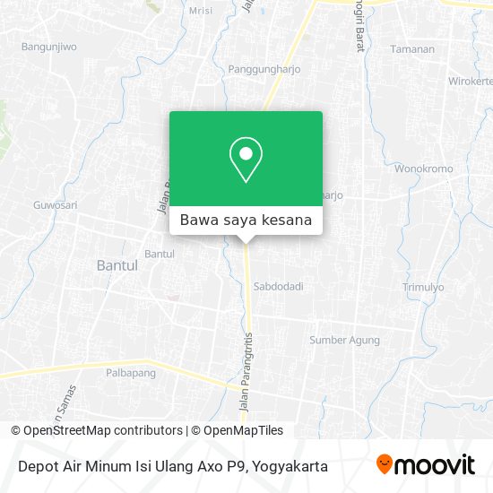 Peta Depot Air Minum Isi Ulang Axo P9