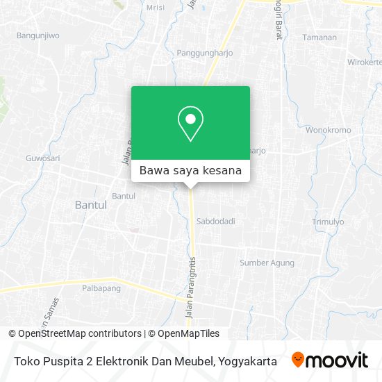 Peta Toko Puspita 2 Elektronik Dan Meubel