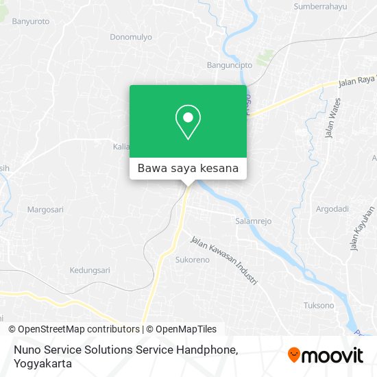 Peta Nuno Service Solutions Service Handphone