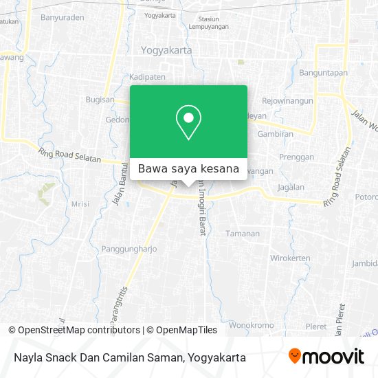 Peta Nayla Snack Dan Camilan Saman