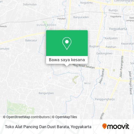 Peta Toko Alat Pancing Dan Dust Barata