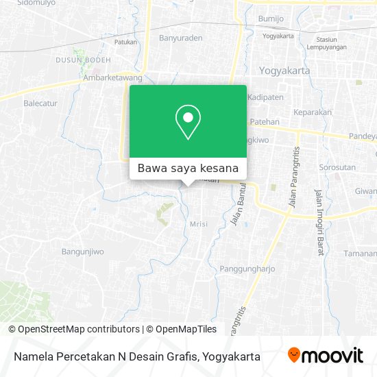 Peta Namela Percetakan N Desain Grafis