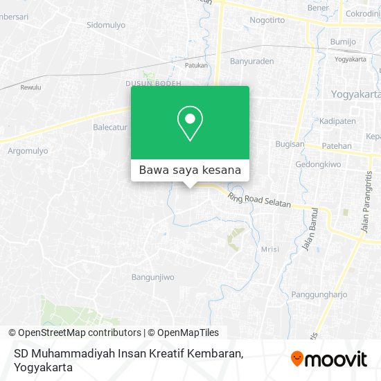 Peta SD Muhammadiyah Insan Kreatif Kembaran