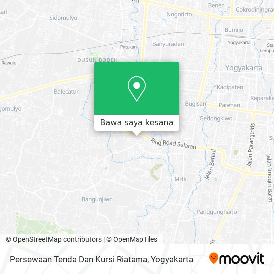 Peta Persewaan Tenda Dan Kursi Riatama