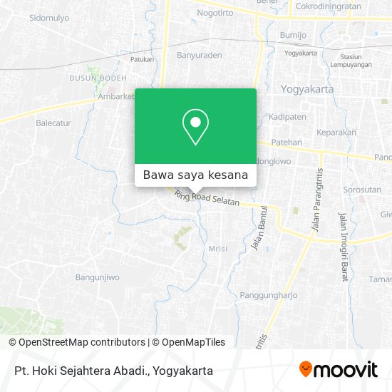 Peta Pt. Hoki Sejahtera Abadi.