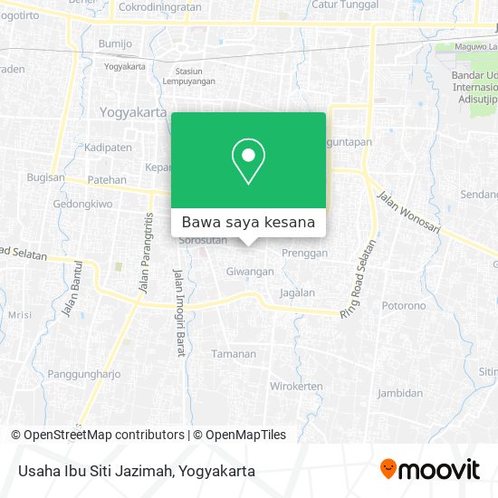 Peta Usaha Ibu Siti Jazimah
