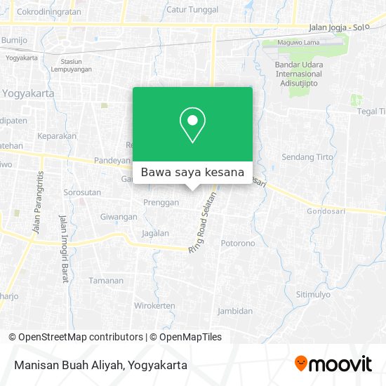 Peta Manisan Buah Aliyah