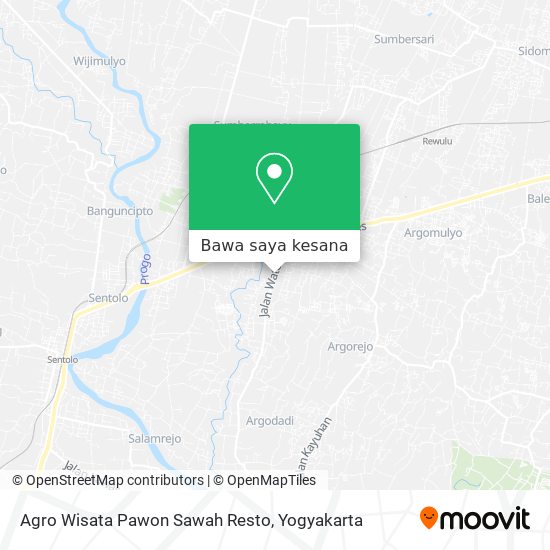 Peta Agro Wisata Pawon Sawah Resto