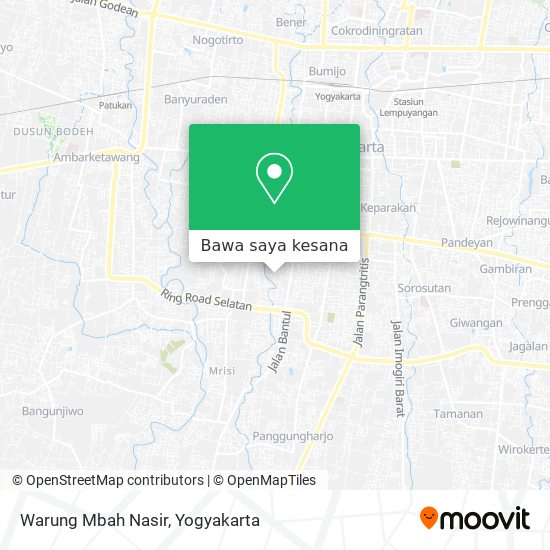 Peta Warung Mbah Nasir