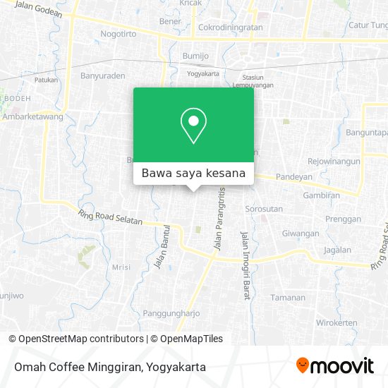 Peta Omah Coffee Minggiran