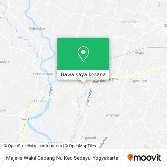 Peta Majelis Wakil Cabang Nu Kec Sedayu