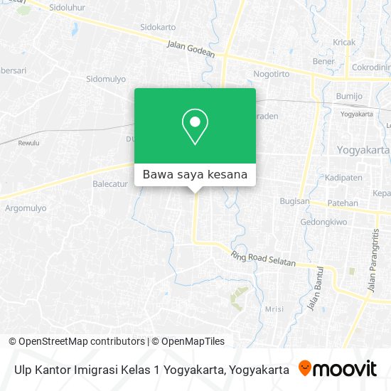 Peta Ulp Kantor Imigrasi Kelas 1 Yogyakarta