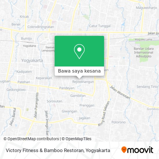 Peta Victory Fitness & Bamboo Restoran