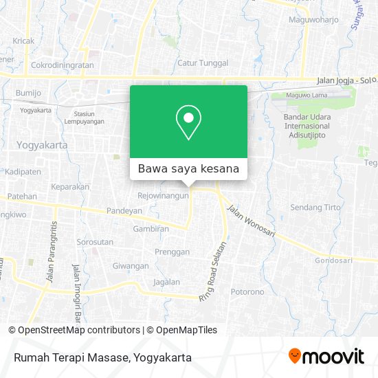 Peta Rumah Terapi Masase