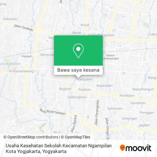 Peta Usaha Kesehatan Sekolah Kecamatan Ngampilan Kota Yogjakarta